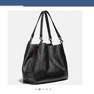 Coach Dalton Leather Shoulder Bag